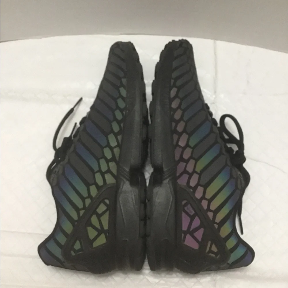 adidas Black Running Shoe Interior with Size Label